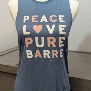 #356 - Spiritual Gangster Woman's Peace, Love, Barre Tank Top